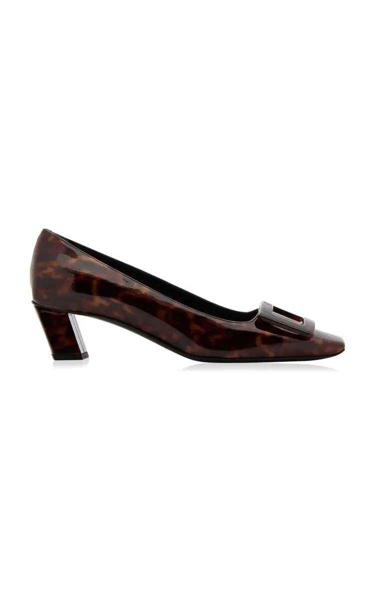 Roger Vivier Belle Vivier Tortoiseshell Patent Leather Pumps | Thumbnail 2 Roger Vivier Belle Vivier Tortoiseshell Patent Leather Pumps | Thumbnail 2