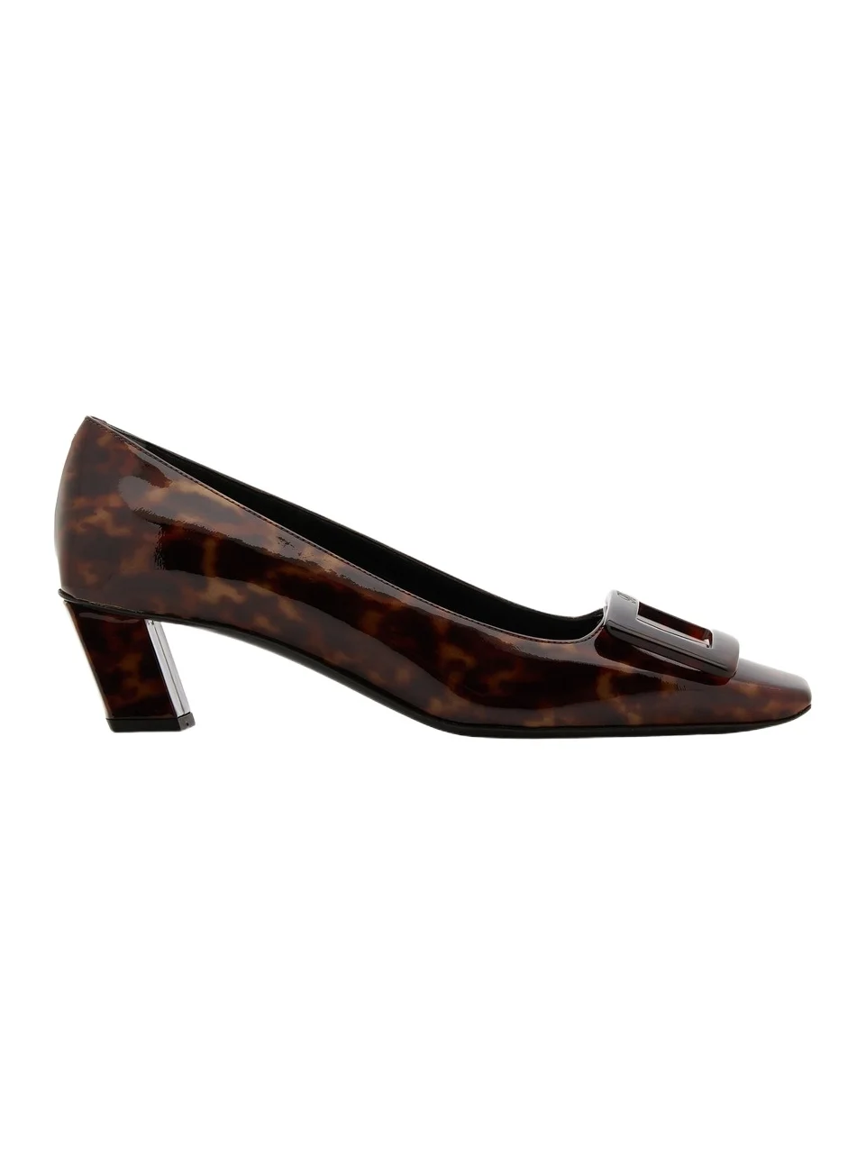 Belle Vivier Tortoiseshell Patent Leather Pumps Belle Vivier Tortoiseshell Patent Leather Pumps