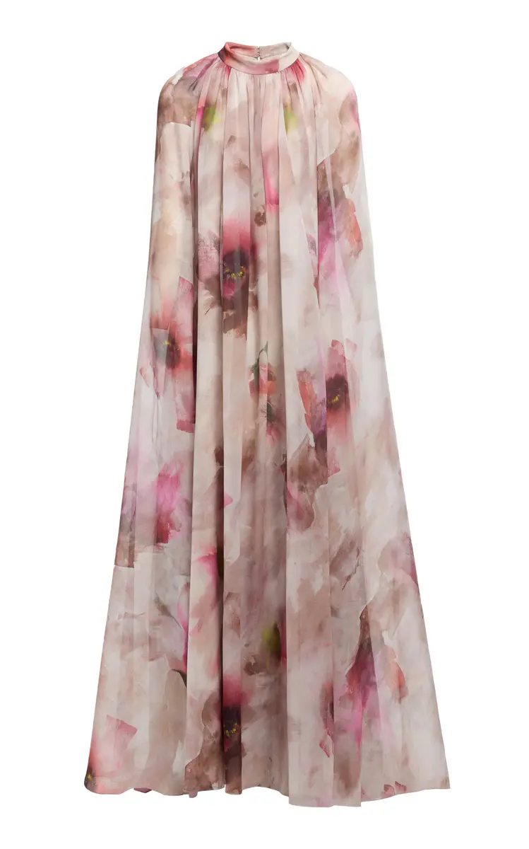 Silk Chiffon Maxi Dress Silk Chiffon Maxi Dress