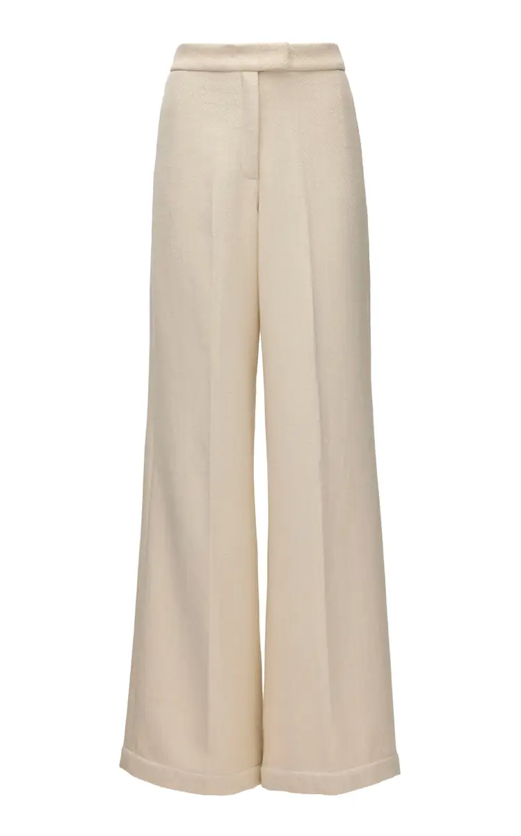 Curatoria Lazo Handloom Cotton Wide-Leg Pants | Thumbnail 2 Curatoria Lazo Handloom Cotton Wide-Leg Pants | Thumbnail 2