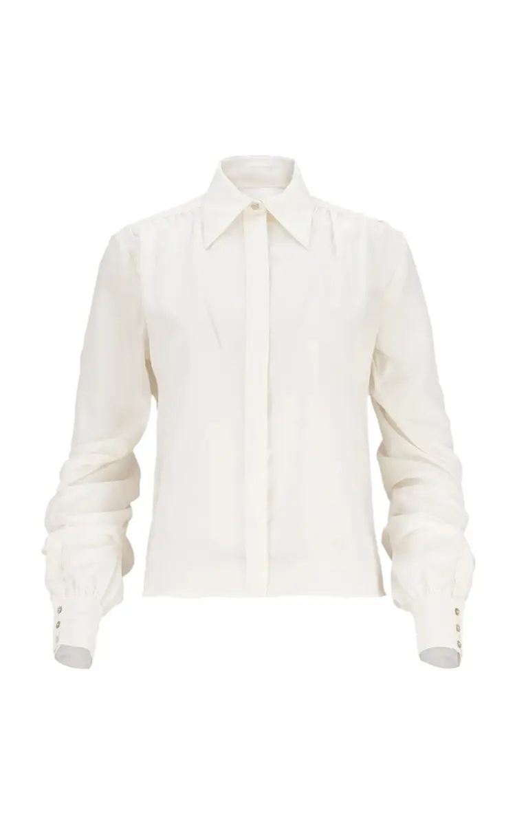Curatoria Azabache Silk Shirt