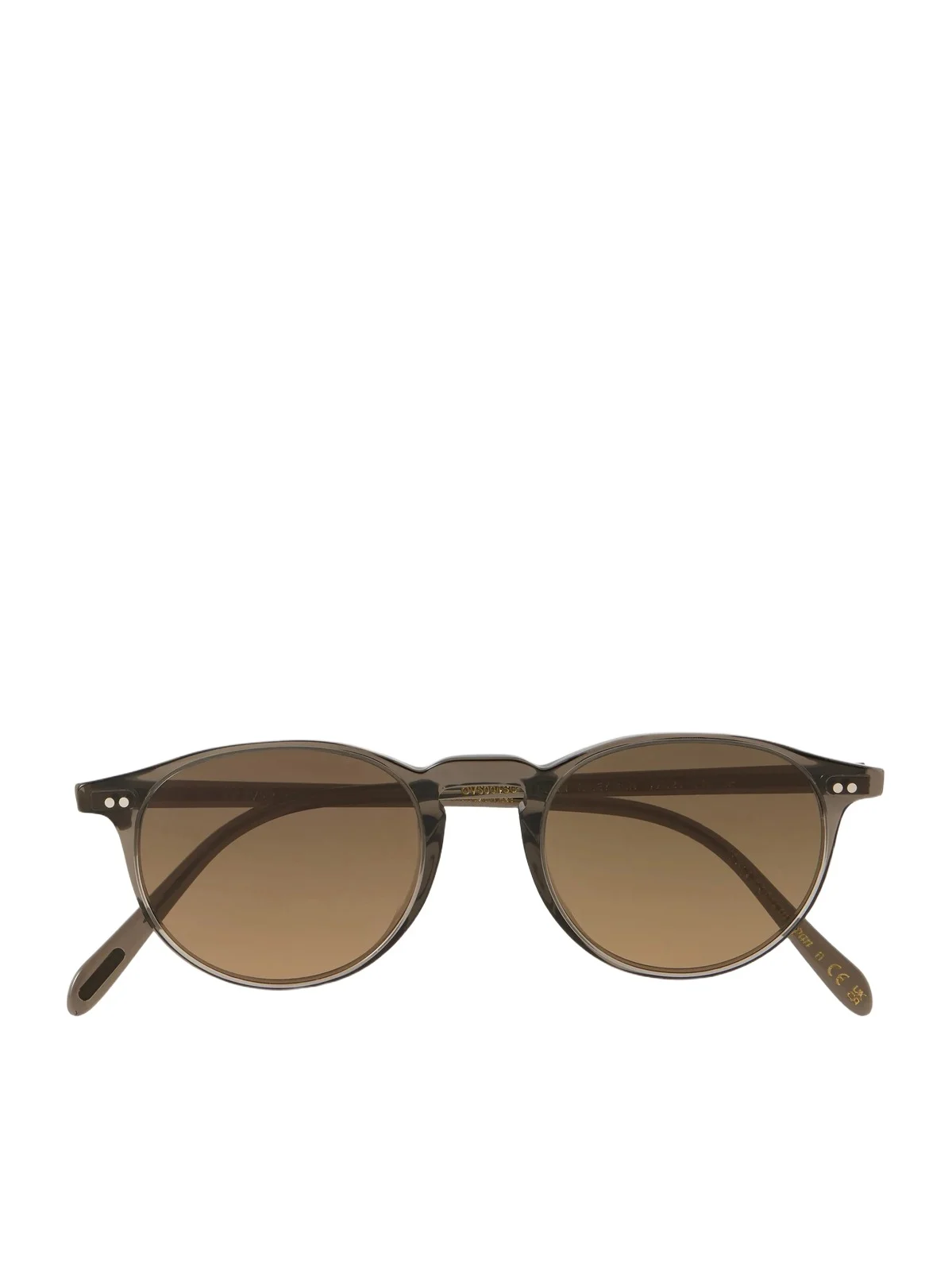Riley Sun Round-Frame Acetate Sunglasses - Men