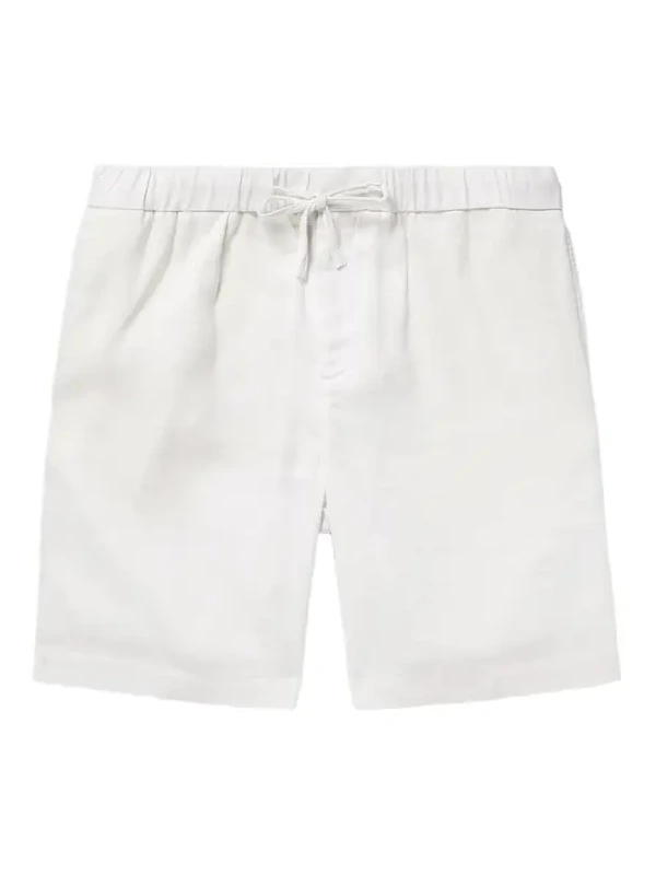 Felipe Straight-Leg Linen and Cotton-Blend Drawstring Shorts - Men Felipe Straight-Leg Linen and Cotton-Blend Drawstring Shorts - Men