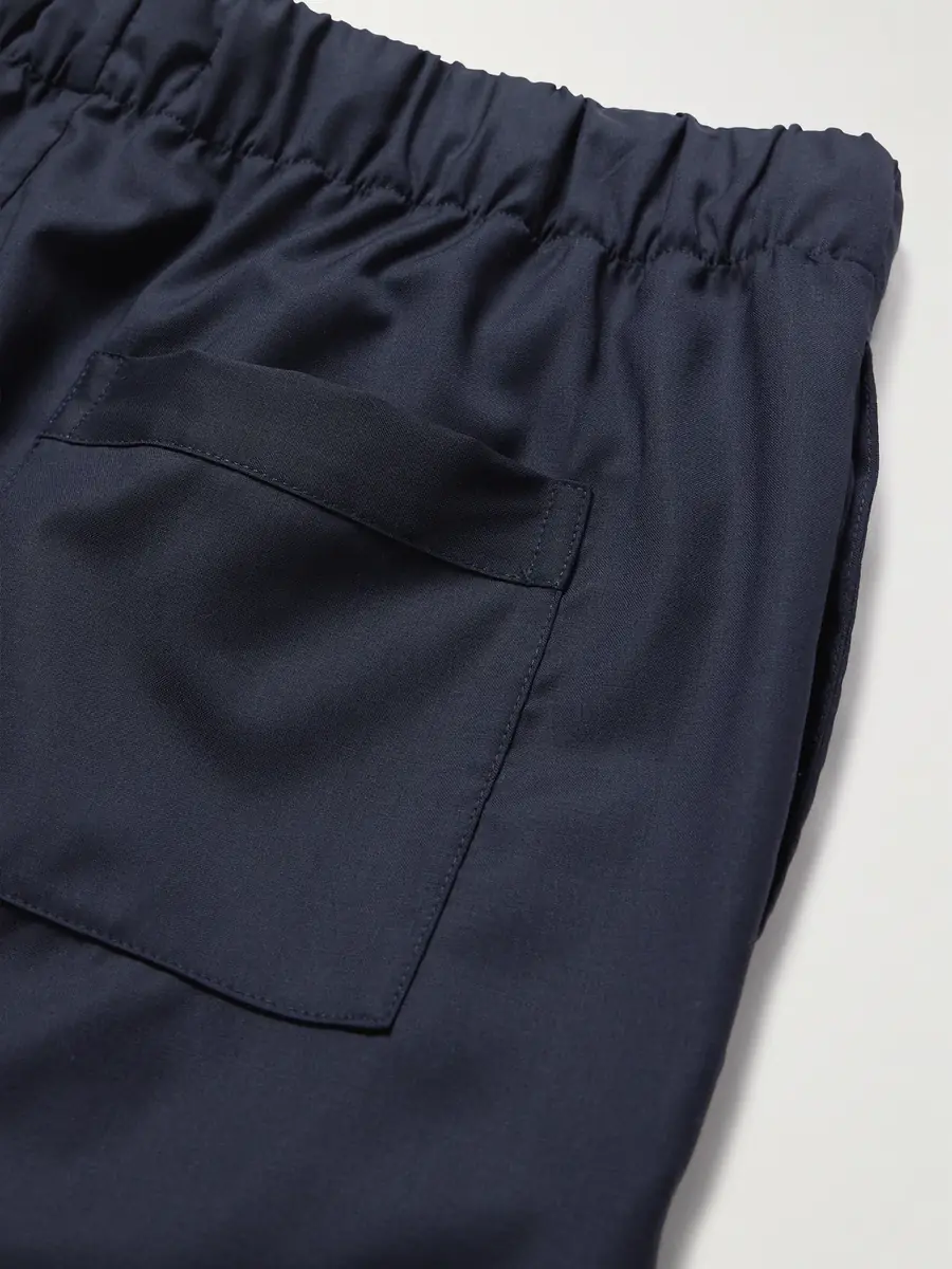 Frescobol Carioca Luan Straight-Leg Wool Drawstring Trousers - Men | Thumbnail 5 Frescobol Carioca Luan Straight-Leg Wool Drawstring Trousers - Men | Thumbnail 5