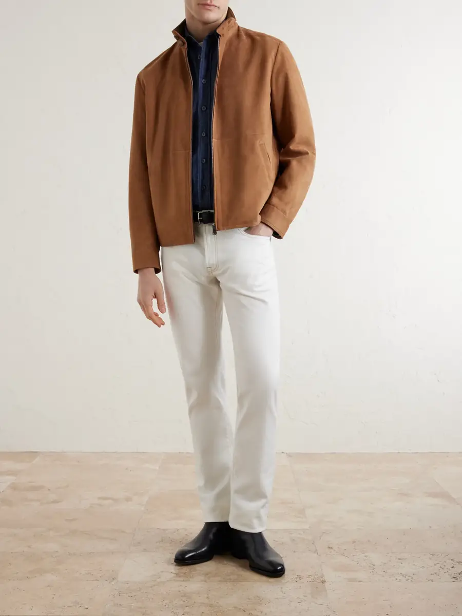 Canali Slim-Fit Straight-Leg Jeans - Men | Thumbnail 2 Canali Slim-Fit Straight-Leg Jeans - Men | Thumbnail 2