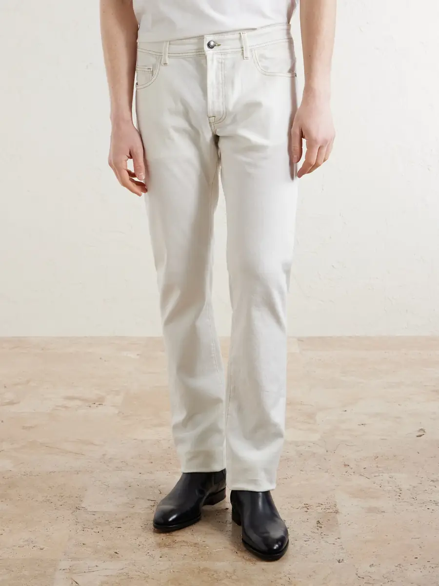 Canali Slim-Fit Straight-Leg Jeans - Men | Thumbnail 3 Canali Slim-Fit Straight-Leg Jeans - Men | Thumbnail 3