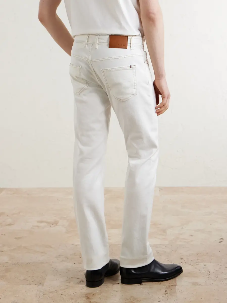 Canali Slim-Fit Straight-Leg Jeans - Men | Thumbnail 4 Canali Slim-Fit Straight-Leg Jeans - Men | Thumbnail 4