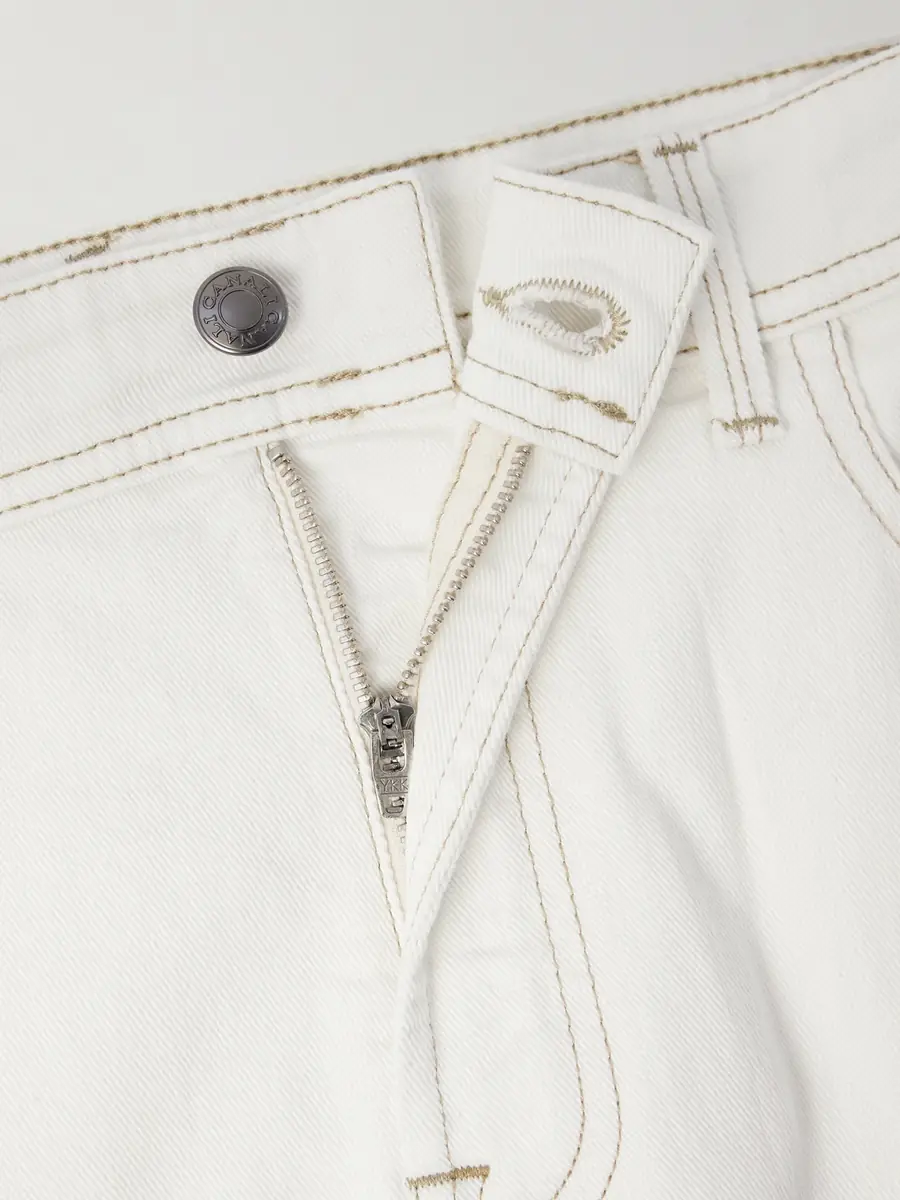 Canali Slim-Fit Straight-Leg Jeans - Men | Thumbnail 6 Canali Slim-Fit Straight-Leg Jeans - Men | Thumbnail 6