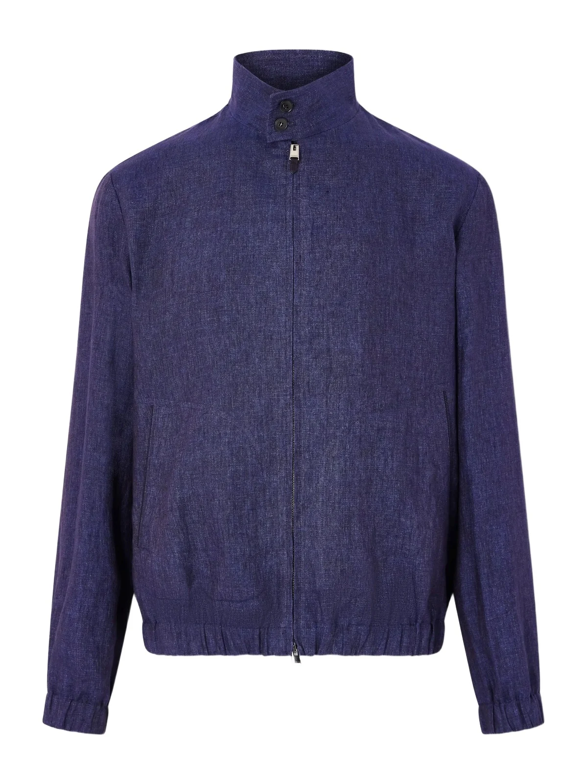 Canali Linen Bomber Jacket - Men