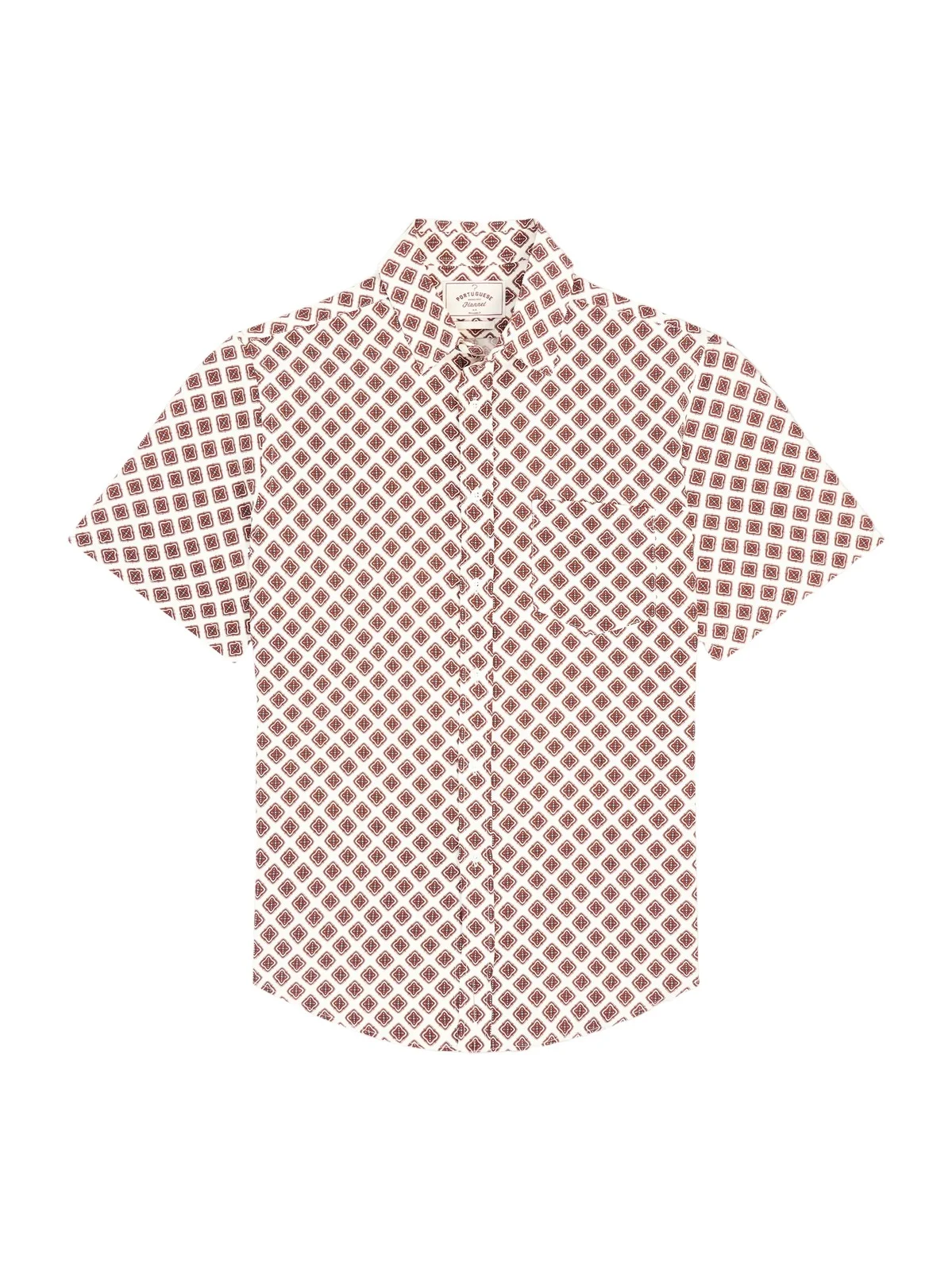 Convertible-Collar Printed Silk and Linen-Blend Shirt - Men