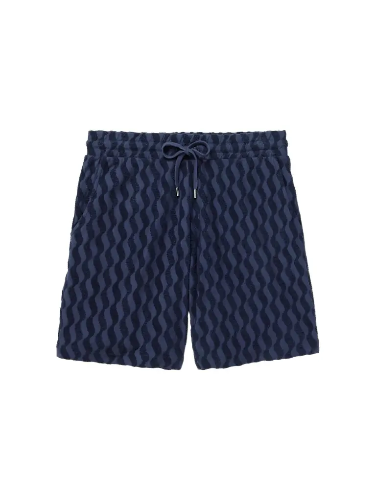 Frescobol Carioca Augusto Cotton-Blend Terry Drawstring Shorts - Men | Image 1 Frescobol Carioca Augusto Cotton-Blend Terry Drawstring Shorts - Men | Image 1