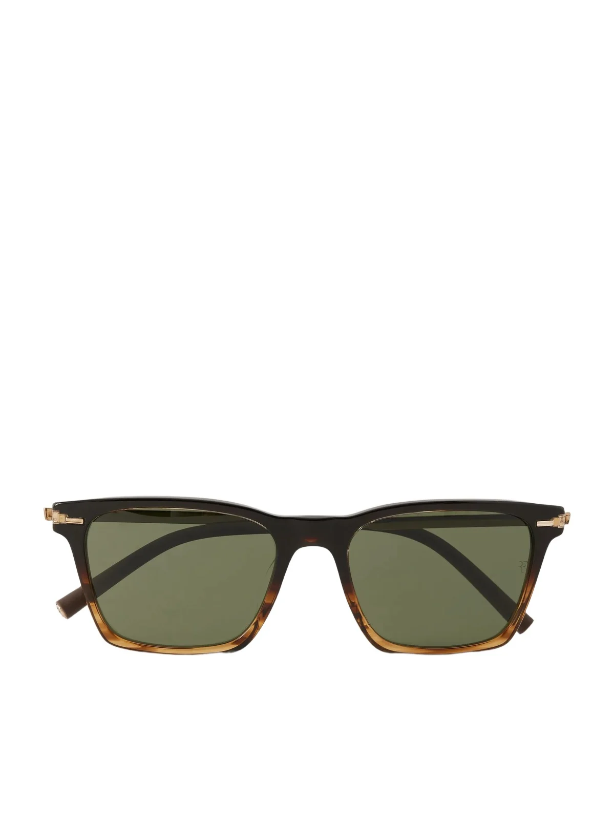Oliver Peoples R-19 D-Frame Acetate and Gold-Tone Metal Sunglasses - Men