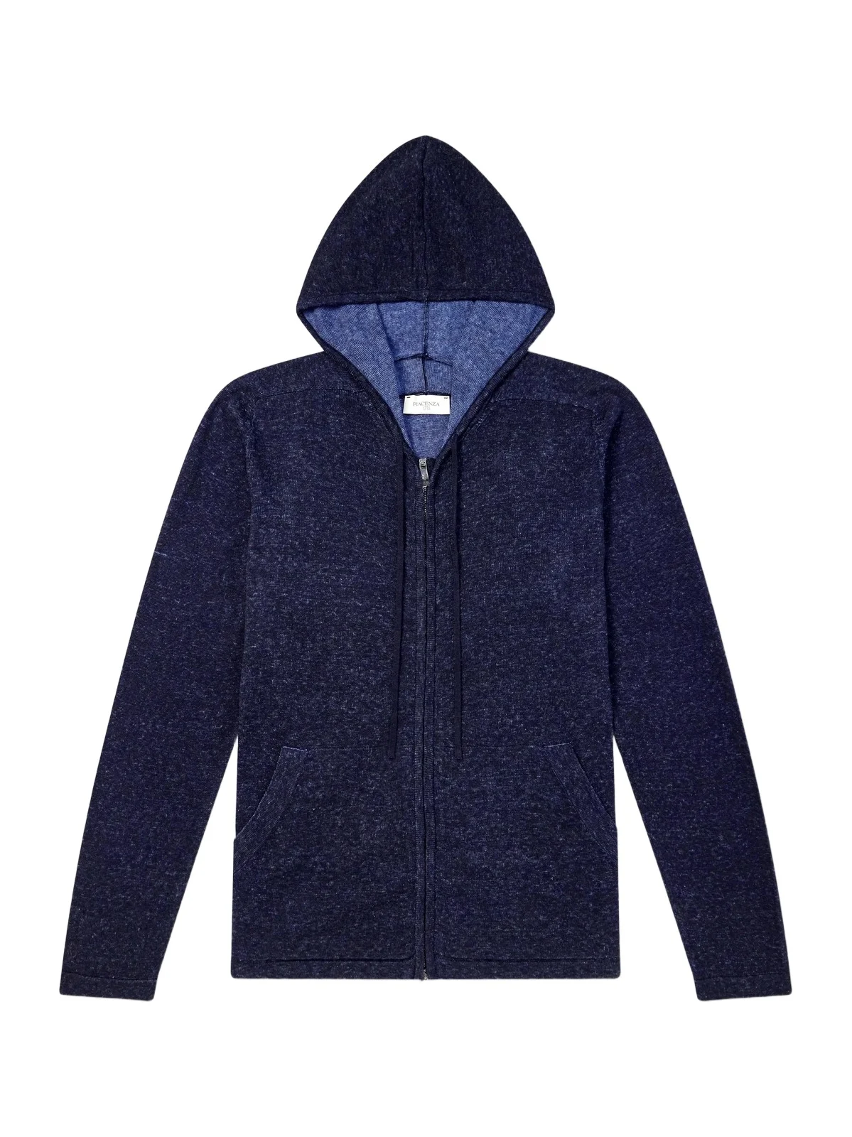 PIACENZA 1733 Knitted Silk and Linen-Blend Zip-Up Hoodie - Men