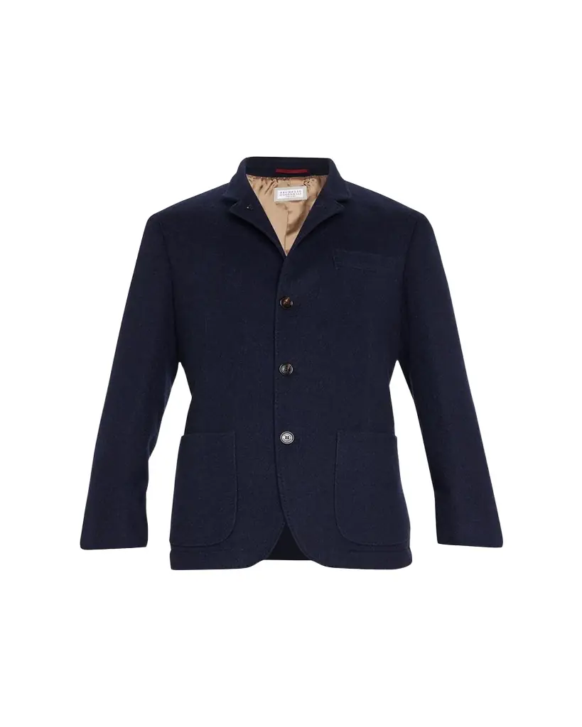 Brunello Cucinelli Men's Cashmere Blazer Coat