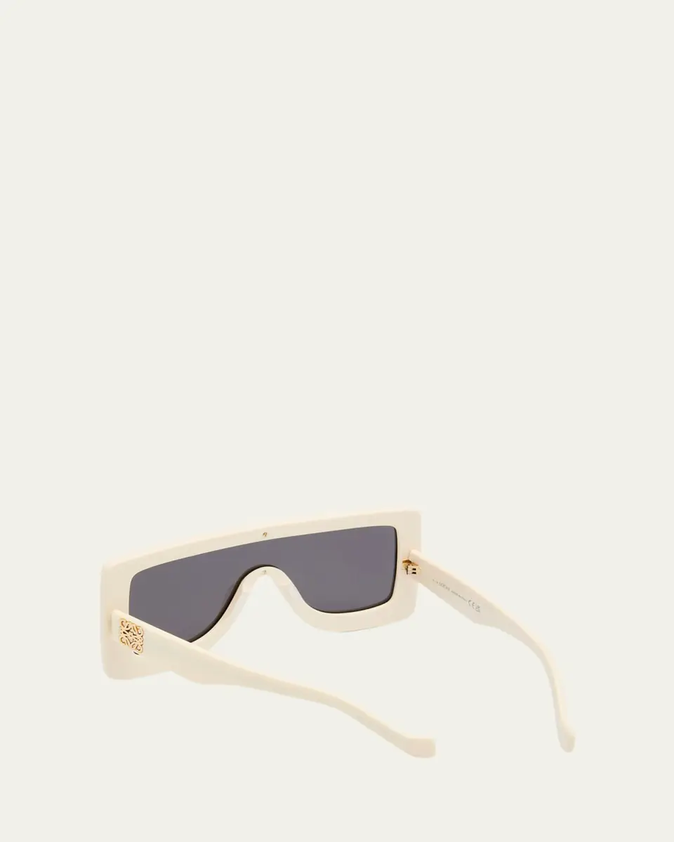 Loewe Anagram Acetate & Metal Shield Sunglasses | Thumbnail 3 Loewe Anagram Acetate & Metal Shield Sunglasses | Thumbnail 3