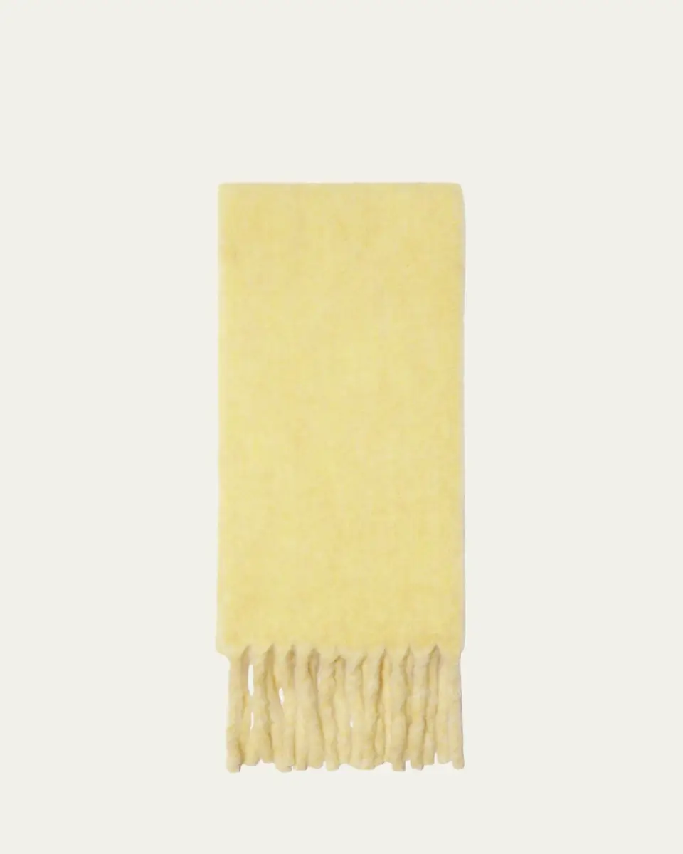 Burberry Reversible Fringe Wool Scarf | Thumbnail 3