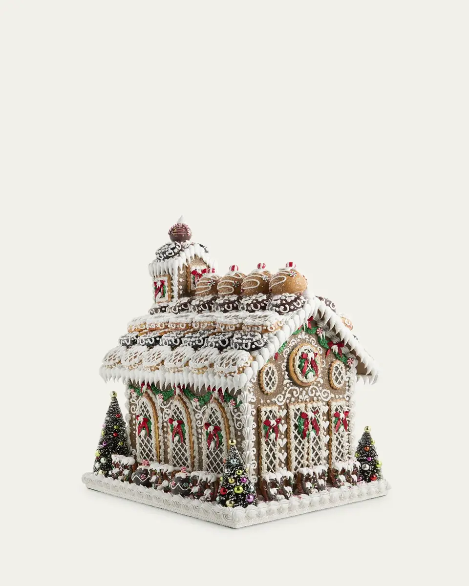 Sweet Savannah Gingerbread Church Tabletop Decoration | Thumbnail 2