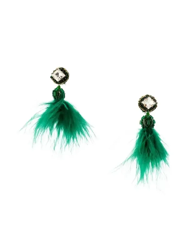 Micro Pom Earrings
