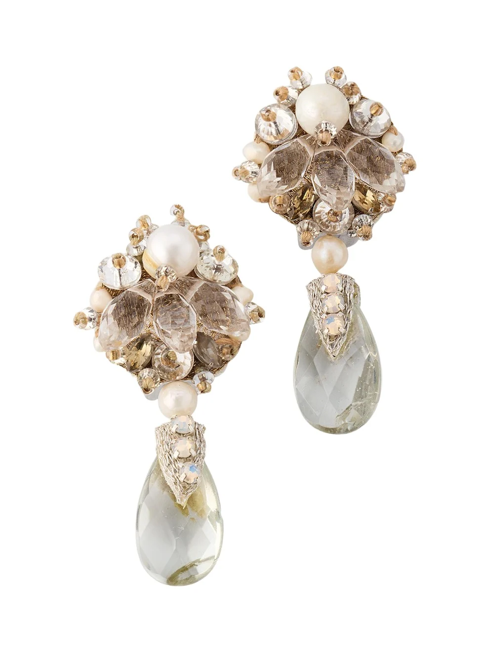 RANJANA KHAN Lyra Statement Earrings