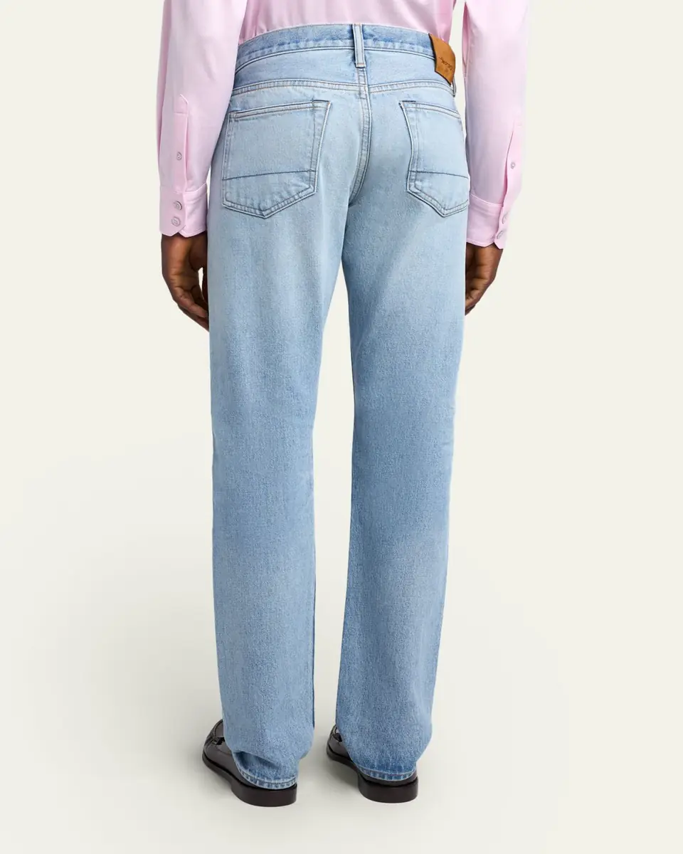 Tom Ford Men's Straight Five-Pocket Jeans | Thumbnail 3 Tom Ford Men's Straight Five-Pocket Jeans | Thumbnail 3