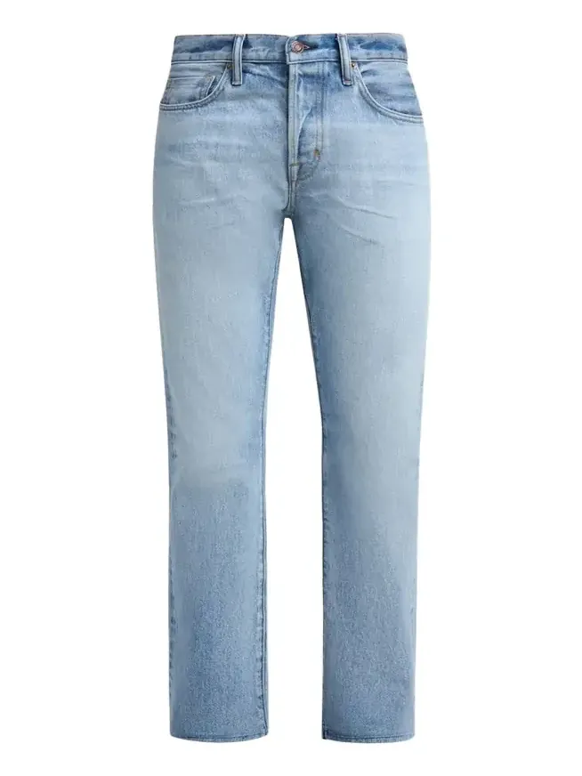 Men's Straight Five-Pocket Jeans