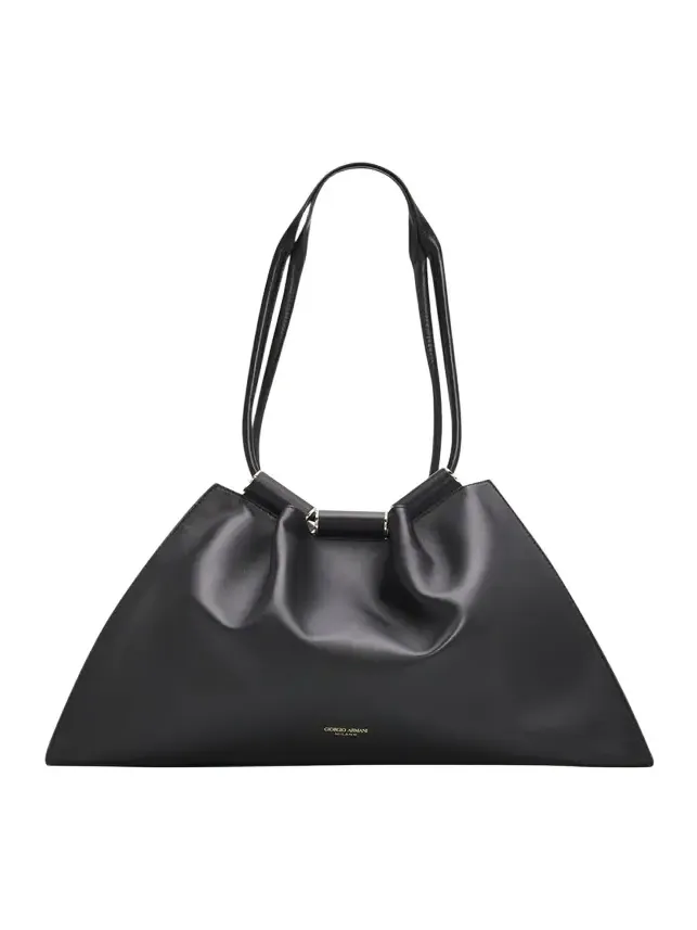 Medium Lamb Leather Shopper Tote Bag Medium Lamb Leather Shopper Tote Bag