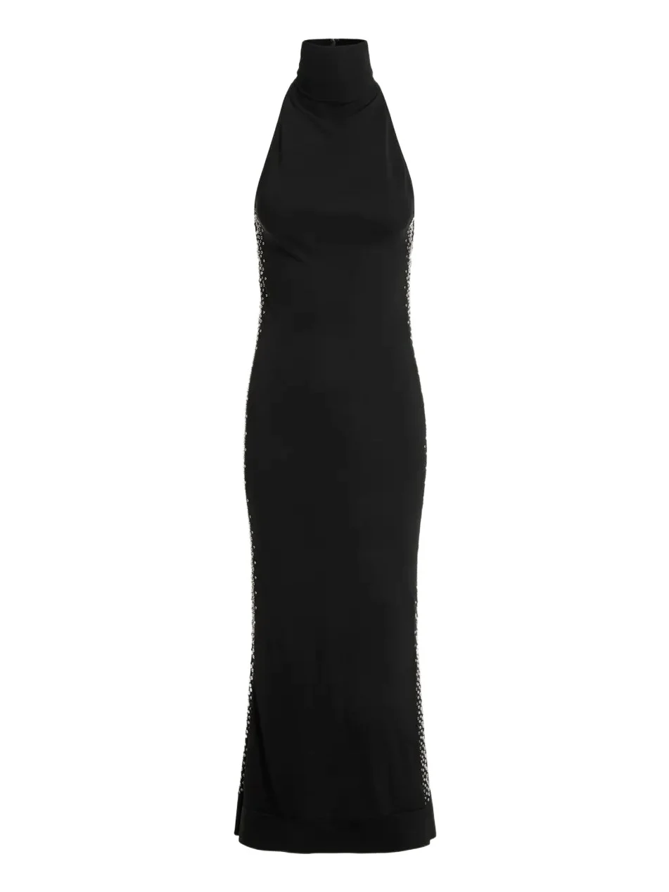 Covey High-Neck Midi Dress Covey High-Neck Midi Dress