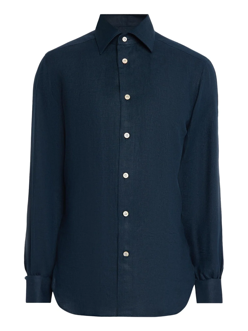 Men's Linen Button-Down Shirt Men's Linen Button-Down Shirt