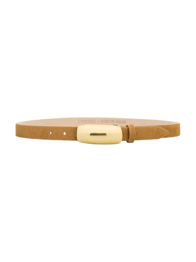Marlowe Calfhair Belt