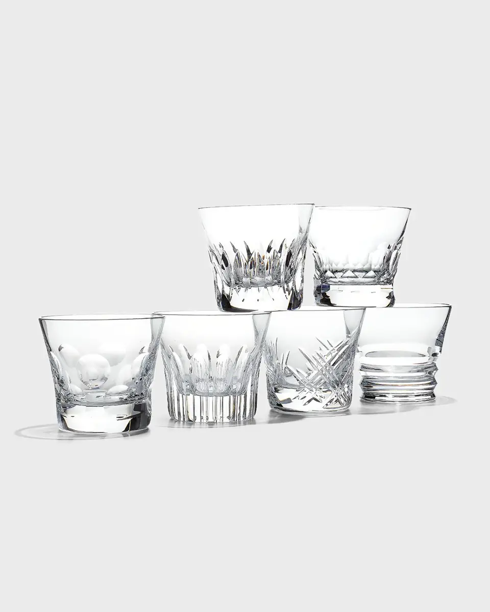 Baccarat Everyday Assorted Old Fashion Tumblers, Set of 6 | Thumbnail 2 Baccarat Everyday Assorted Old Fashion Tumblers, Set of 6 | Thumbnail 2
