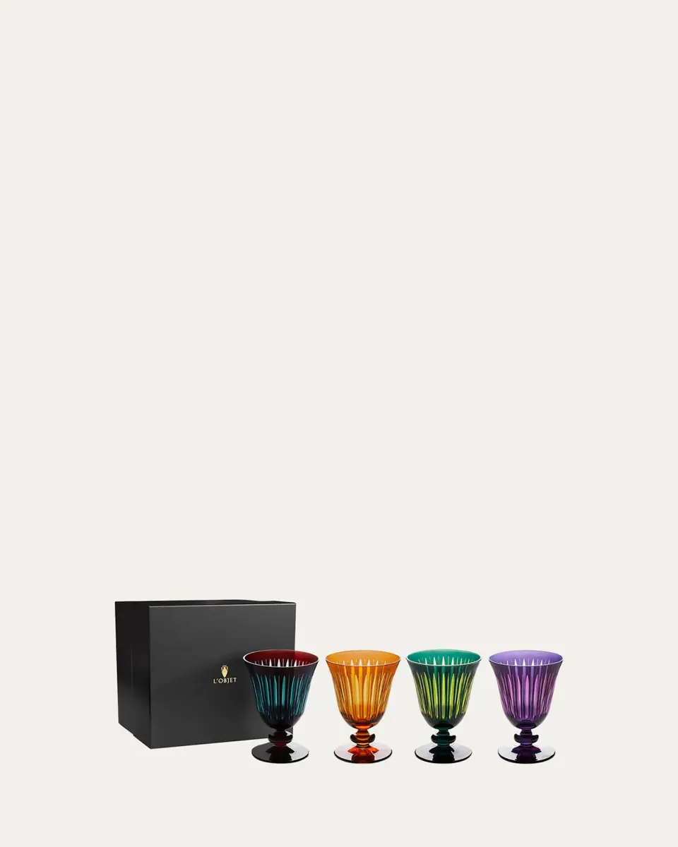 L'Objet Prism 9 oz. Wine Glasses, Set of 4 | Thumbnail 2 L'Objet Prism 9 oz. Wine Glasses, Set of 4 | Thumbnail 2