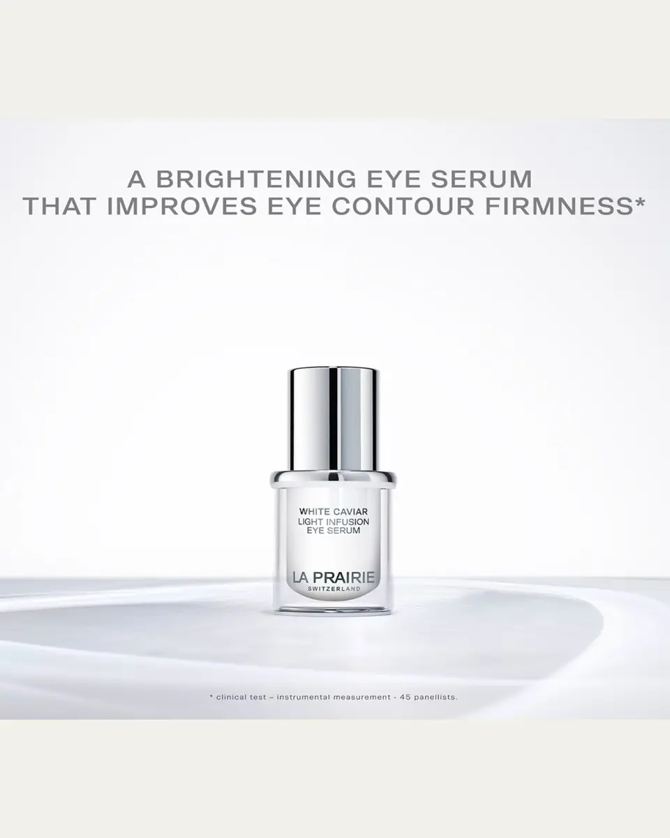 La Prairie White Caviar Light Infusion Eye Serum, 0.5 oz. | Thumbnail 2