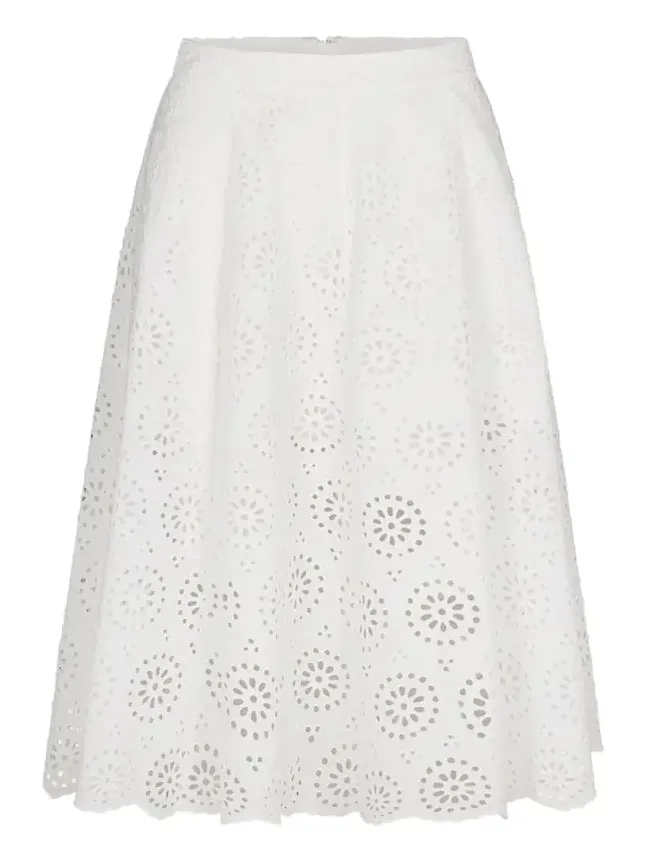 Frame The Solstice Eyelet Skirt