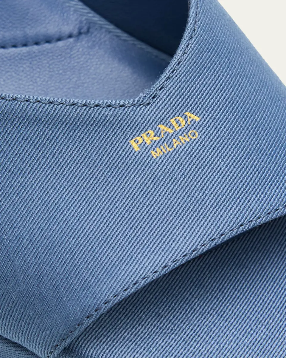 Prada 65mm Canvas Platform Sandals | Thumbnail 5 Prada 65mm Canvas Platform Sandals | Thumbnail 5