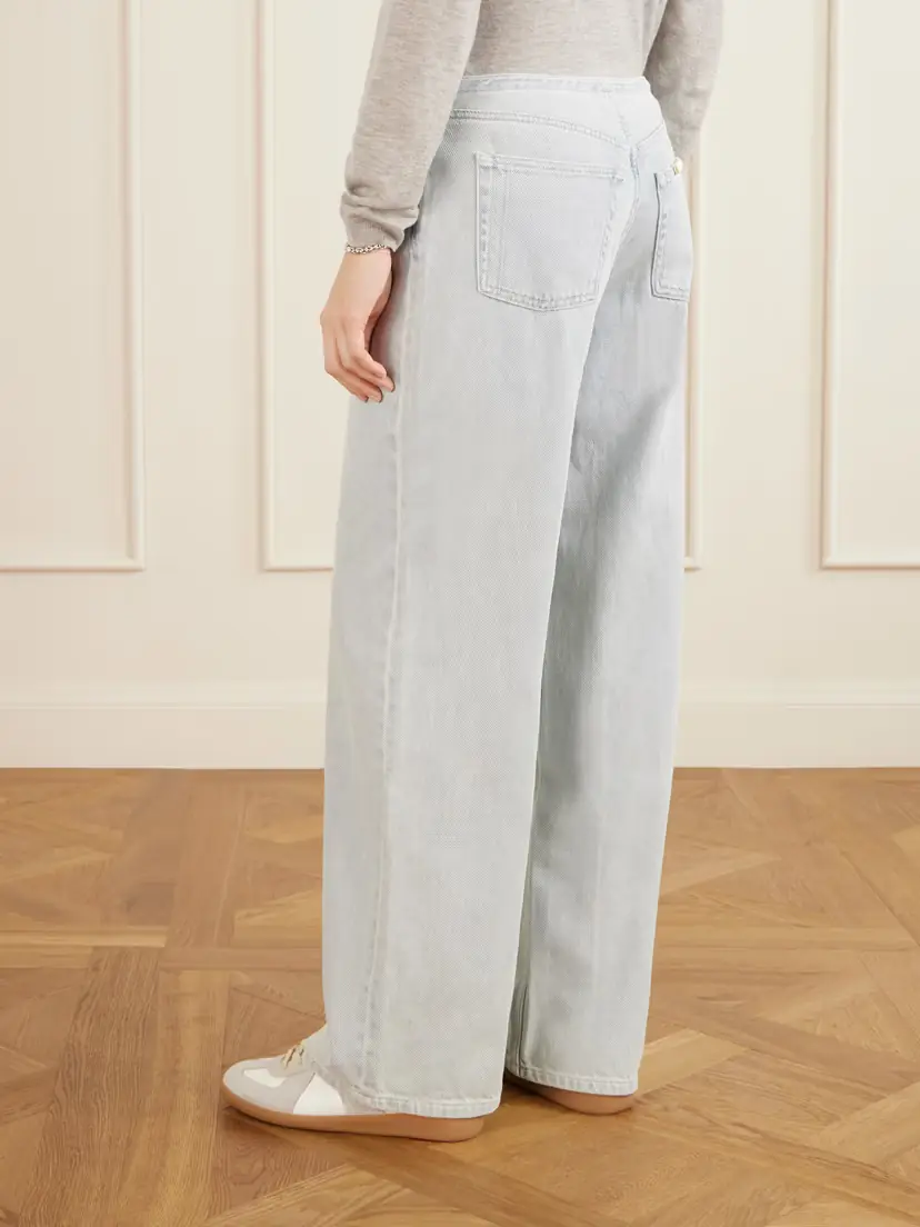 STILL HERE Cool Drawstring Low-rise Wide-leg Jeans | Thumbnail 4 STILL HERE Cool Drawstring Low-rise Wide-leg Jeans | Thumbnail 4