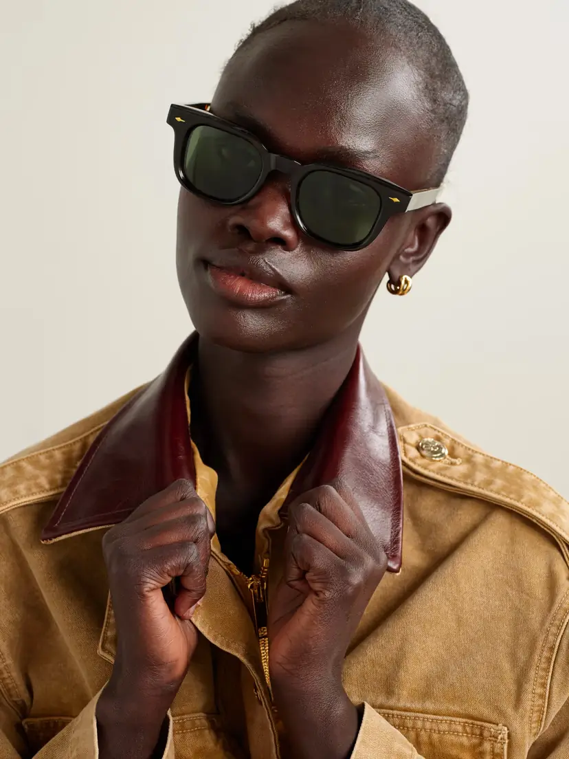 Jacques Marie Mage Jax D-frame Tortoiseshell Acetate Sunglasses | Thumbnail 2