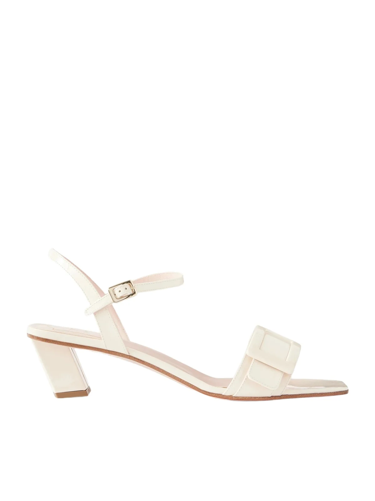 45 Buckled Leather Sandals 45 Buckled Leather Sandals