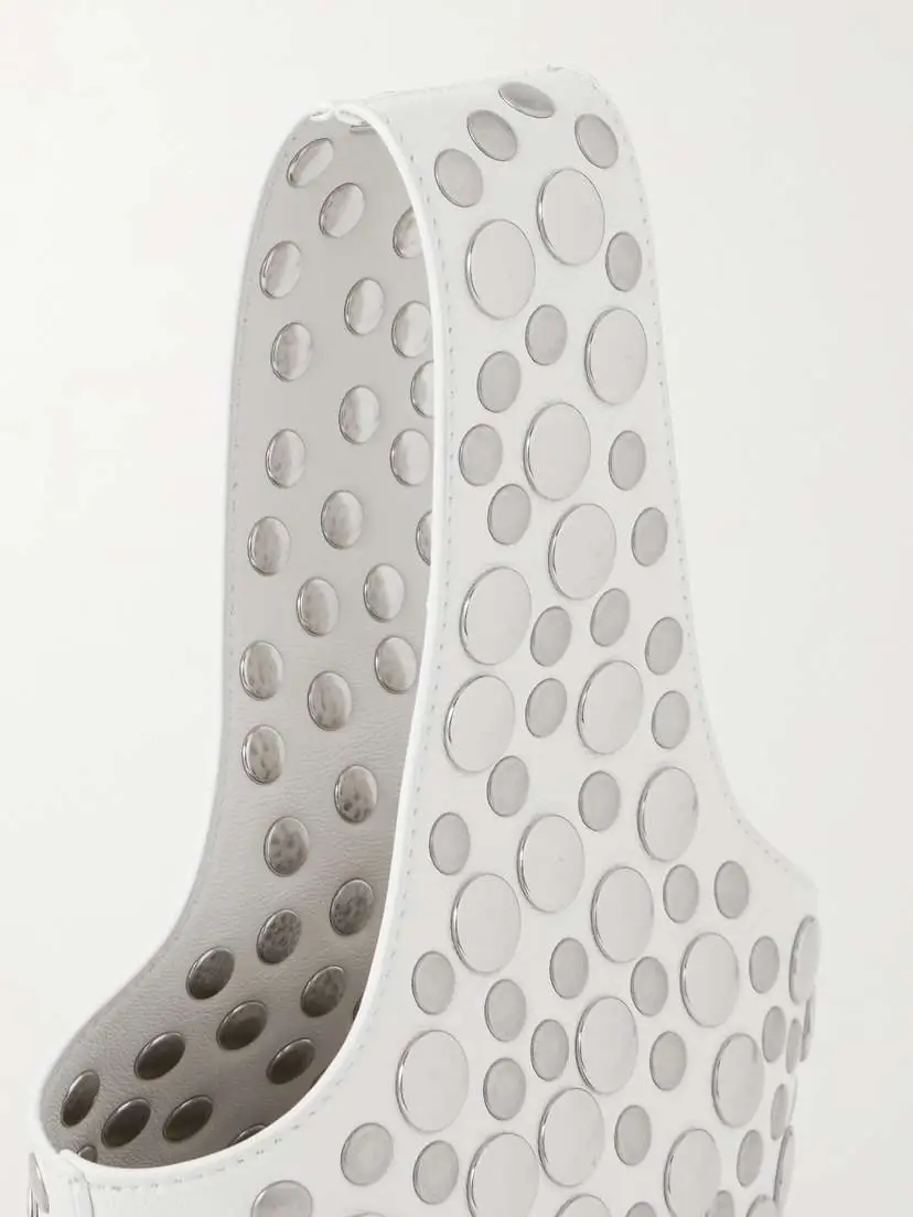Khaite Livia Small Studded Leather Tote | Thumbnail 4 Khaite Livia Small Studded Leather Tote | Thumbnail 4