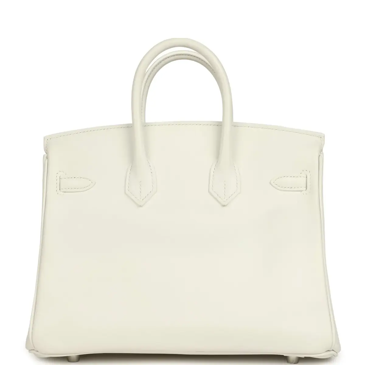HERMÈS Hermes Birkin 25 New White Swift Palladium Hardware | Thumbnail 4 HERMÈS Hermes Birkin 25 New White Swift Palladium Hardware | Thumbnail 4