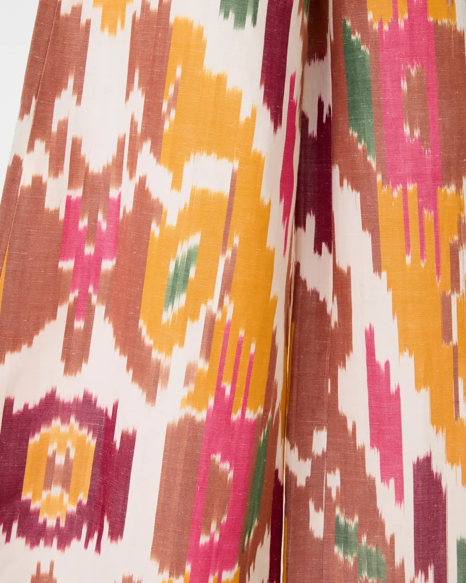 Emporio Sirenuse Adele Trousers in Watercolor Ikat | Thumbnail 5 Emporio Sirenuse Adele Trousers in Watercolor Ikat | Thumbnail 5