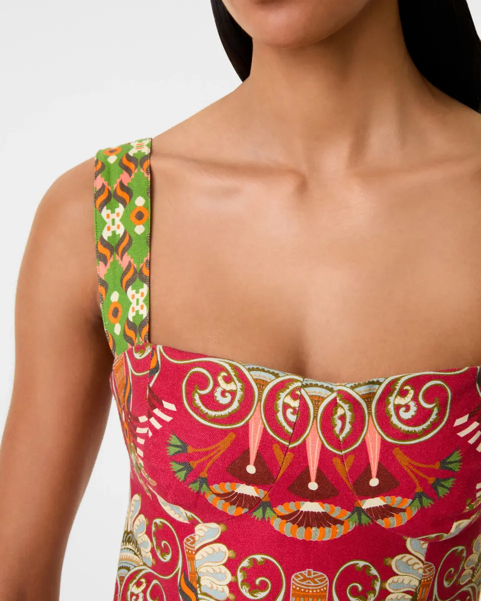 Emporio Sirenuse Azzurra Dress in River Valley Print | Thumbnail 2