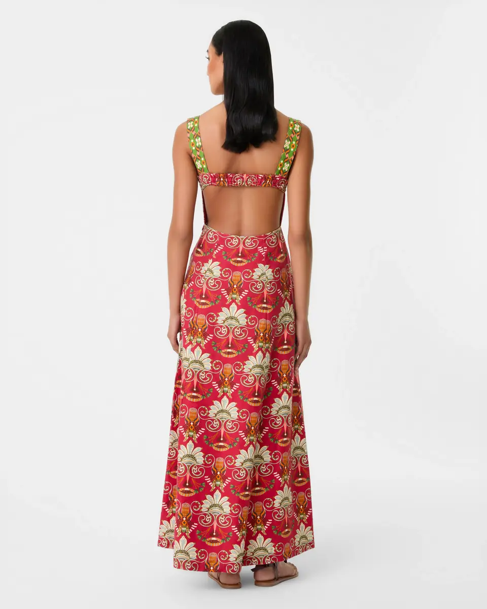 Emporio Sirenuse Azzurra Dress in River Valley Print | Thumbnail 4