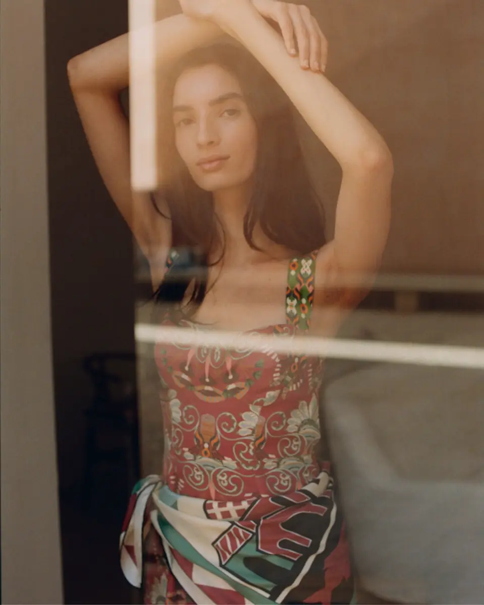 Emporio Sirenuse Azzurra Dress in River Valley Print | Thumbnail 7