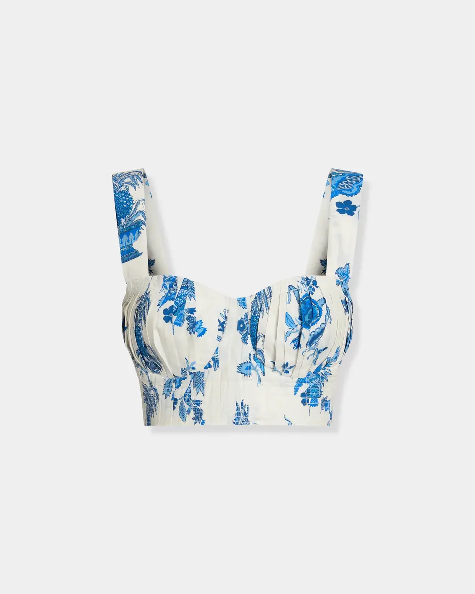 Emporio Sirenuse Dalia Top in Chintz Print | Thumbnail 7 Emporio Sirenuse Dalia Top in Chintz Print | Thumbnail 7