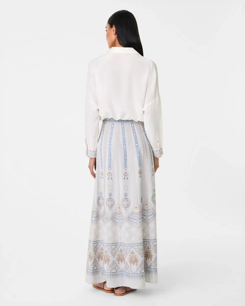 Emporio Sirenuse Minerva Top with Meridiana Embroidery | Thumbnail 4