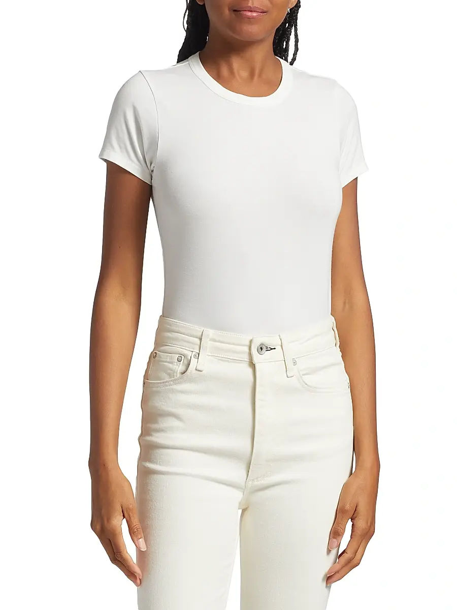 rag & bone Women's ICONS Luca Baby T-Shirt | Thumbnail 3 rag & bone Women's ICONS Luca Baby T-Shirt | Thumbnail 3