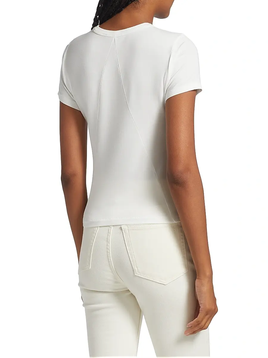 rag & bone Women's ICONS Luca Baby T-Shirt | Thumbnail 5 rag & bone Women's ICONS Luca Baby T-Shirt | Thumbnail 5