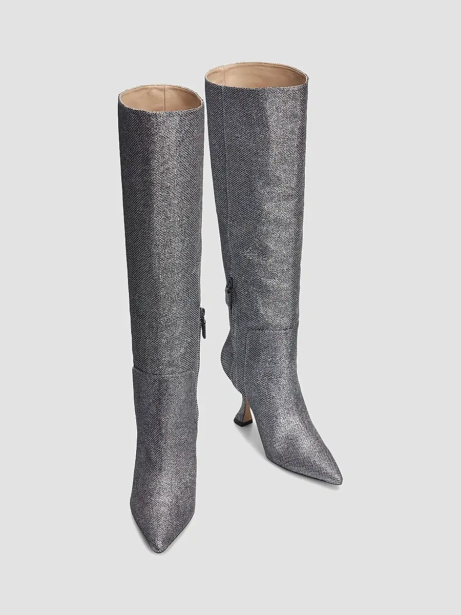 Stuart Weitzman Women's Xcurve 85MM Slouch Boots | Thumbnail 4 Stuart Weitzman Women's Xcurve 85MM Slouch Boots | Thumbnail 4