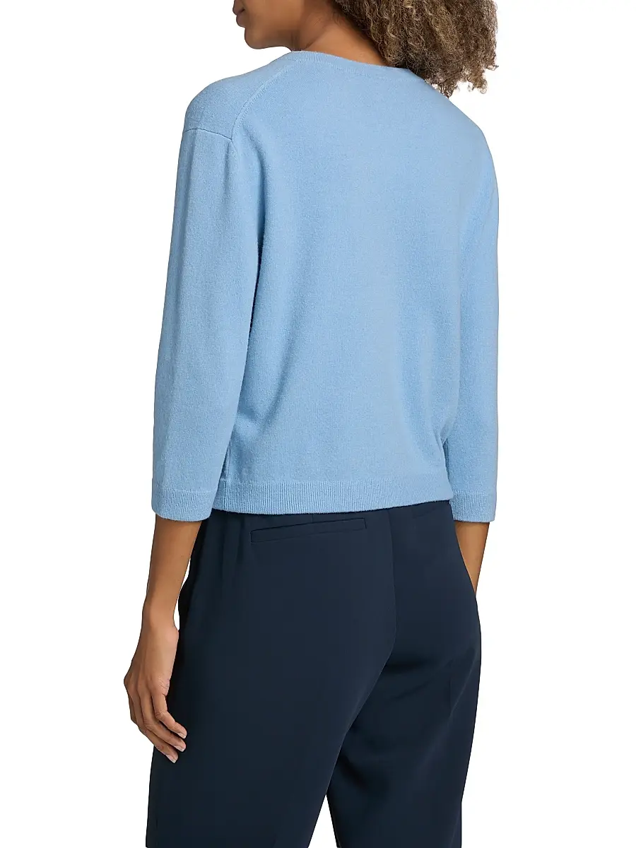 Vince Women's Pocket-Detail Wool-Cashmere Cardigan | Thumbnail 5 Vince Women's Pocket-Detail Wool-Cashmere Cardigan | Thumbnail 5