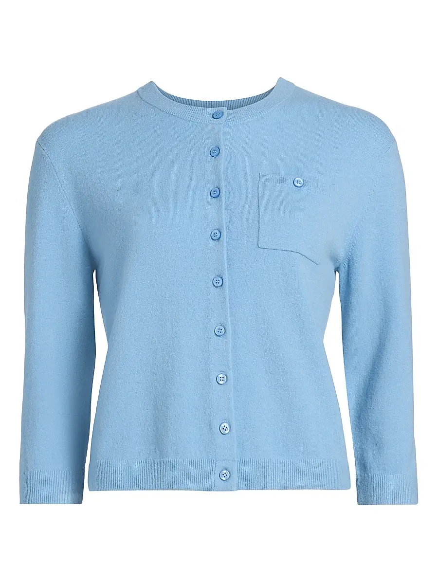 Vince Women's Pocket-Detail Wool-Cashmere Cardigan